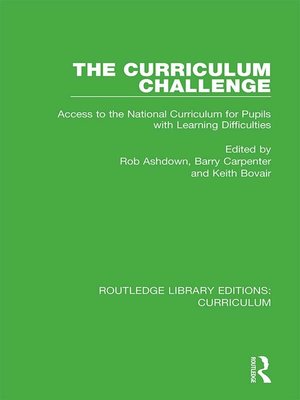 cover image of The Curriculum Challenge